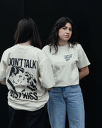 Don't talk, just kiss - Oversized T-Shirt
