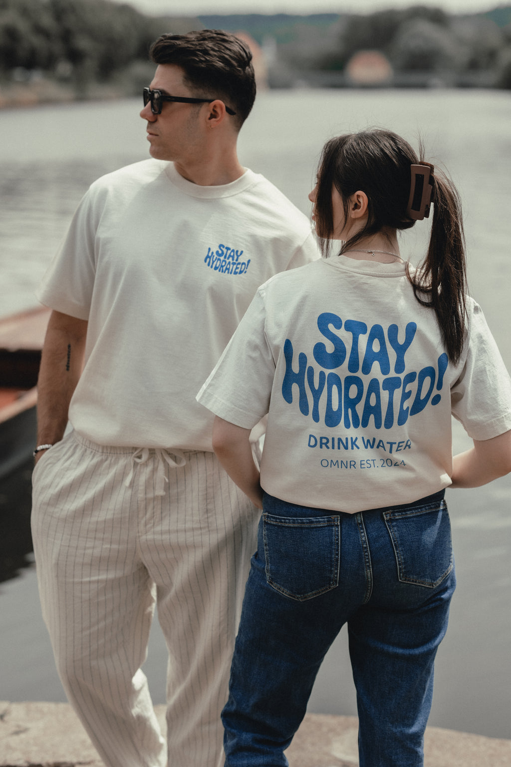 Stay Hydrated - Heavy Oversized Shirt