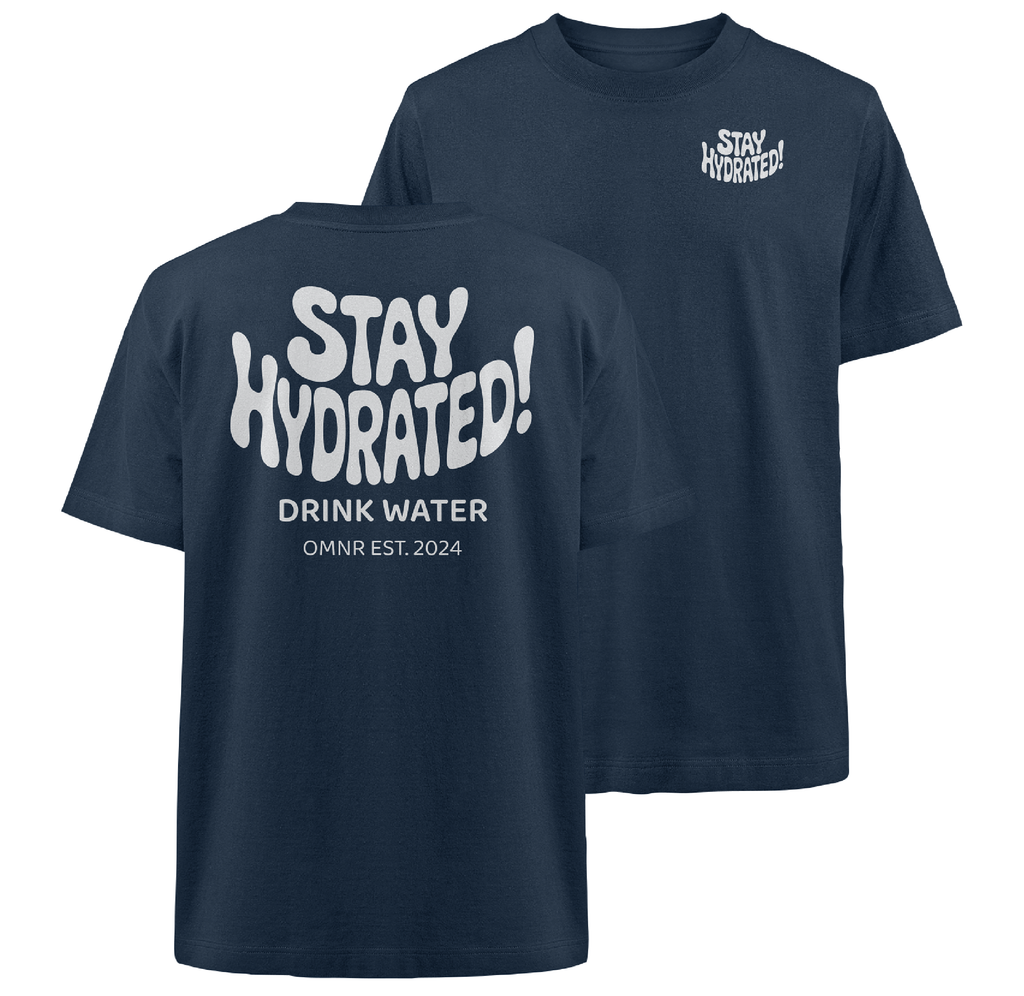 Stay Hydrated - Heavy Oversized Shirt