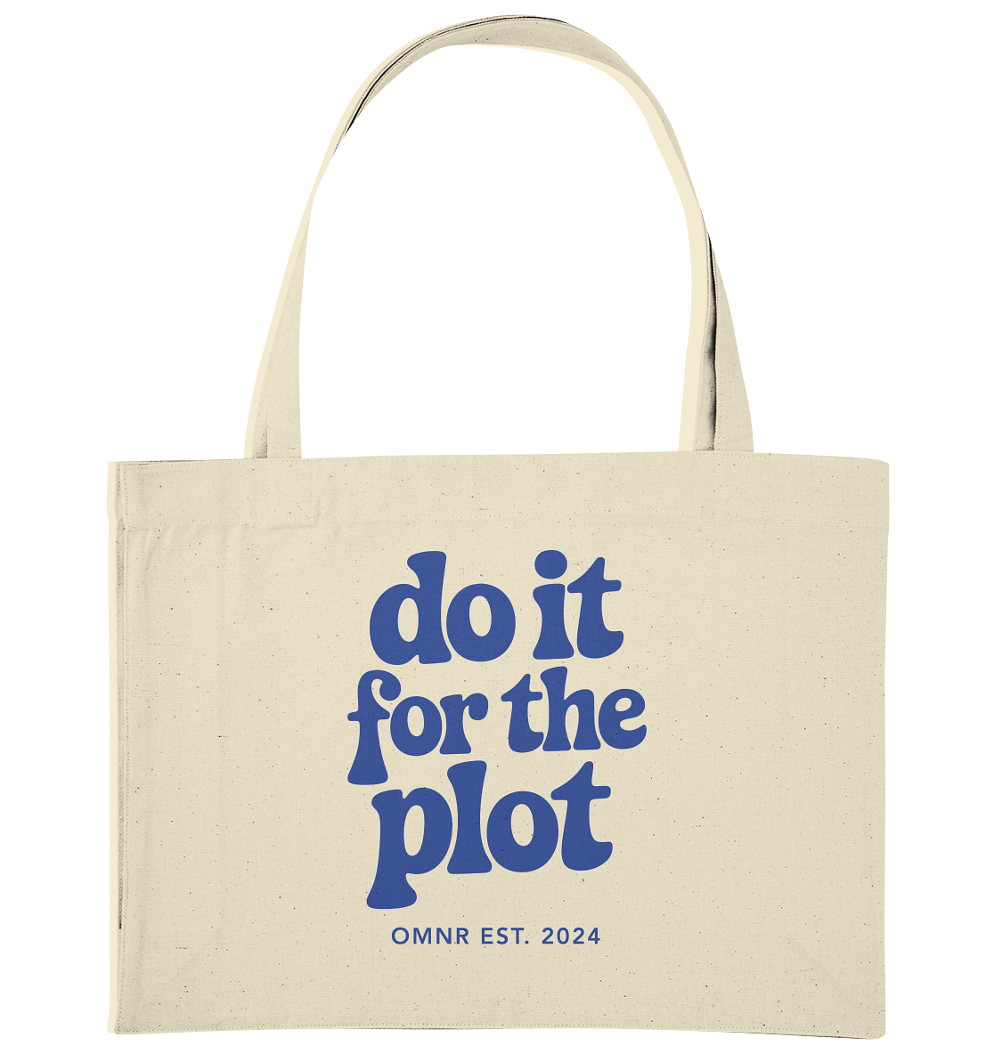 do it for the plot - Premium XXL Baumwolltasche