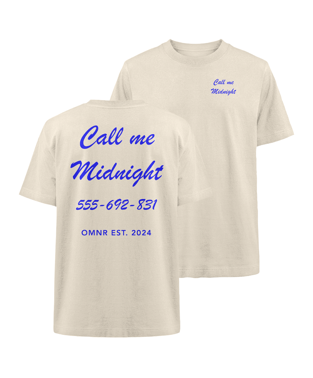 Call Me Midnight - Oversized T-Shirt