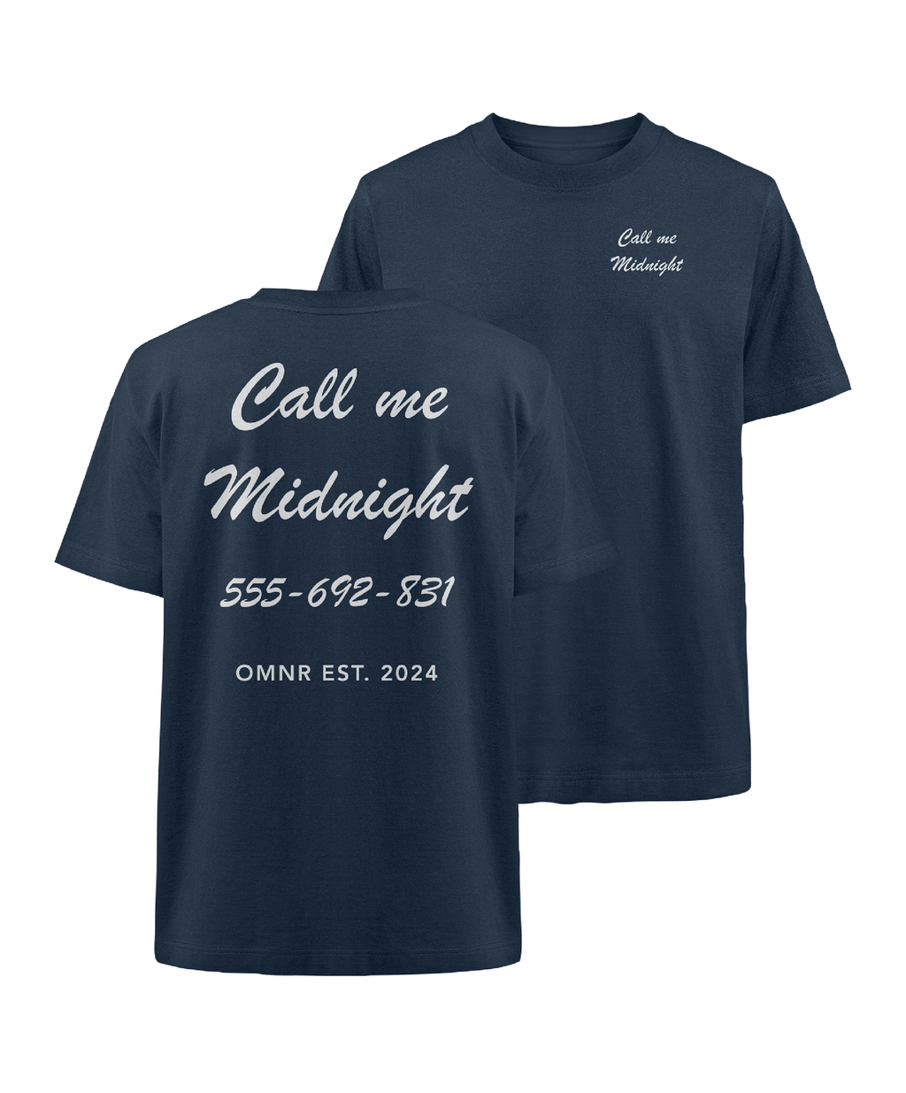 Call Me Midnight - Oversized T-Shirt