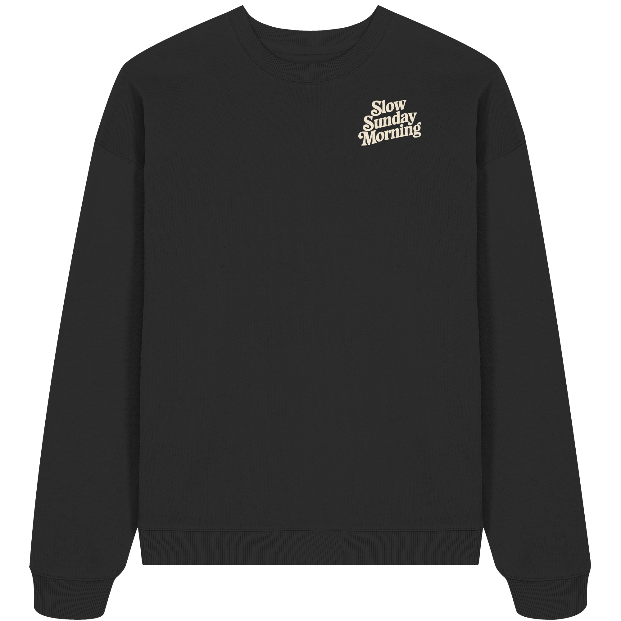 Slow Sunday Morning - Oversize Sweatshirt