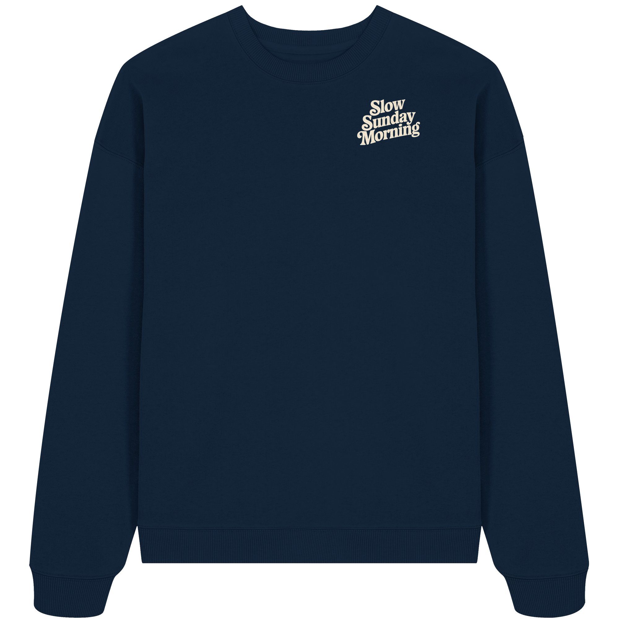 Slow Sunday Morning - Oversize Sweatshirt