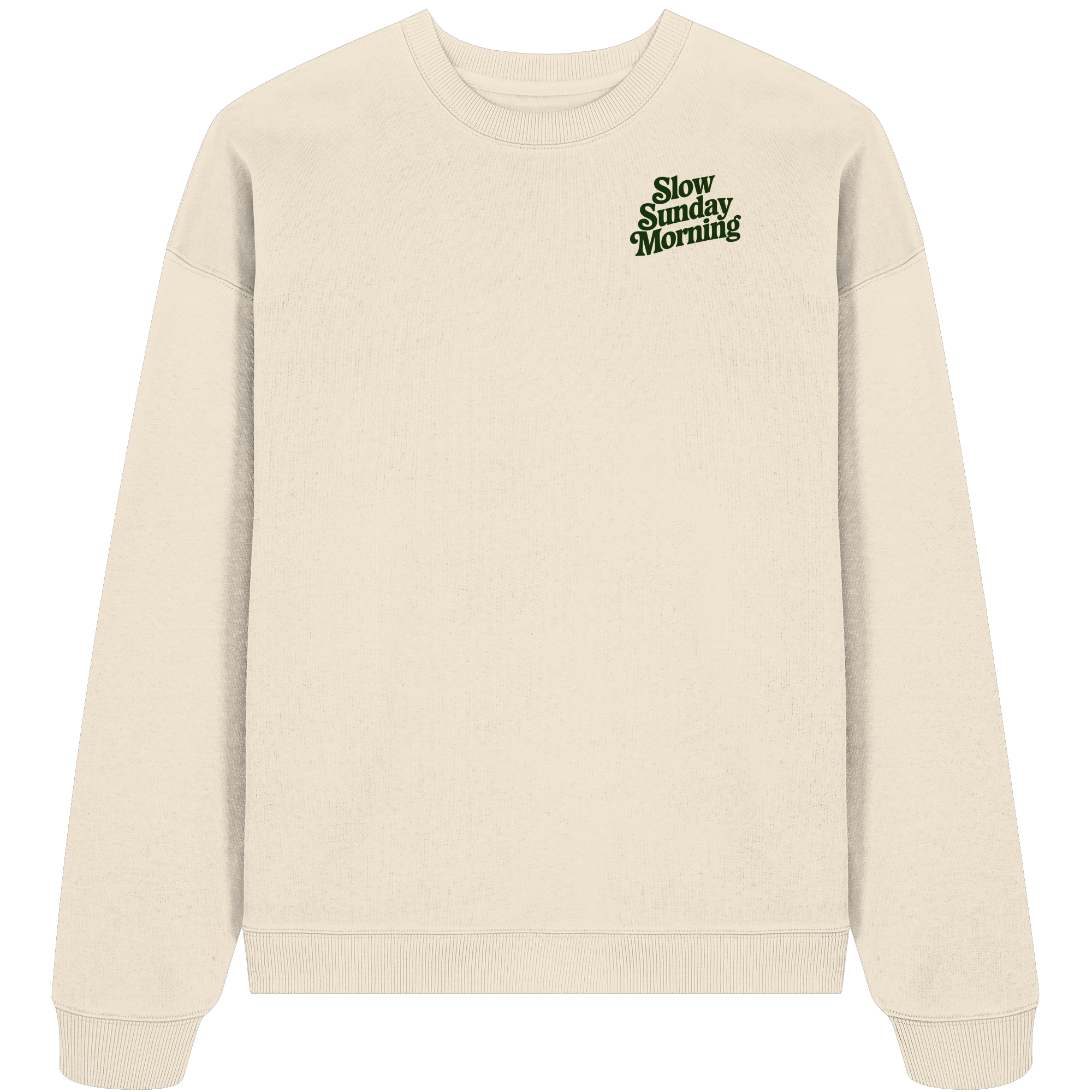 Slow Sunday Morning - Oversize Sweatshirt