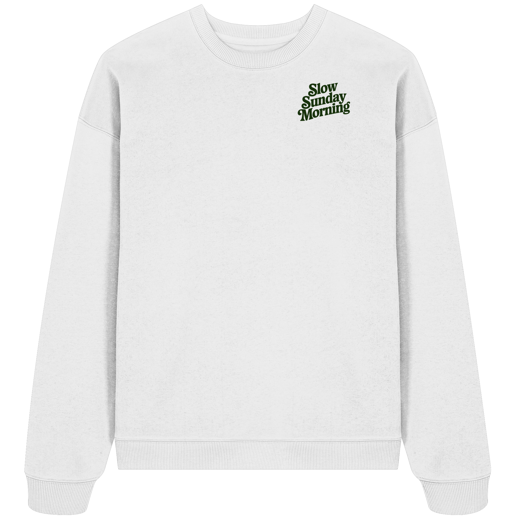 Slow Sunday Morning - Oversize Sweatshirt