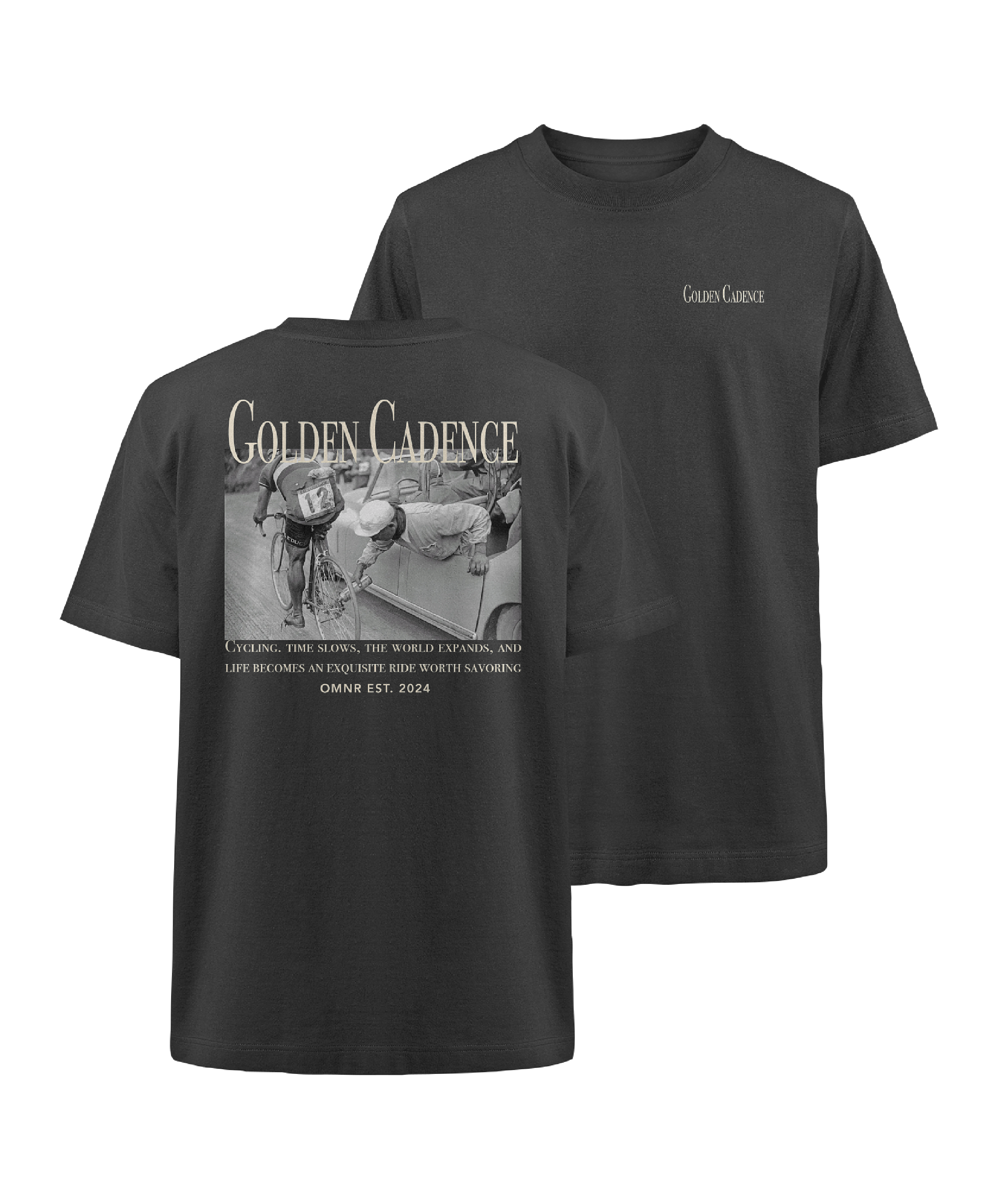 Golden Cadence - Oversized T-Shirt