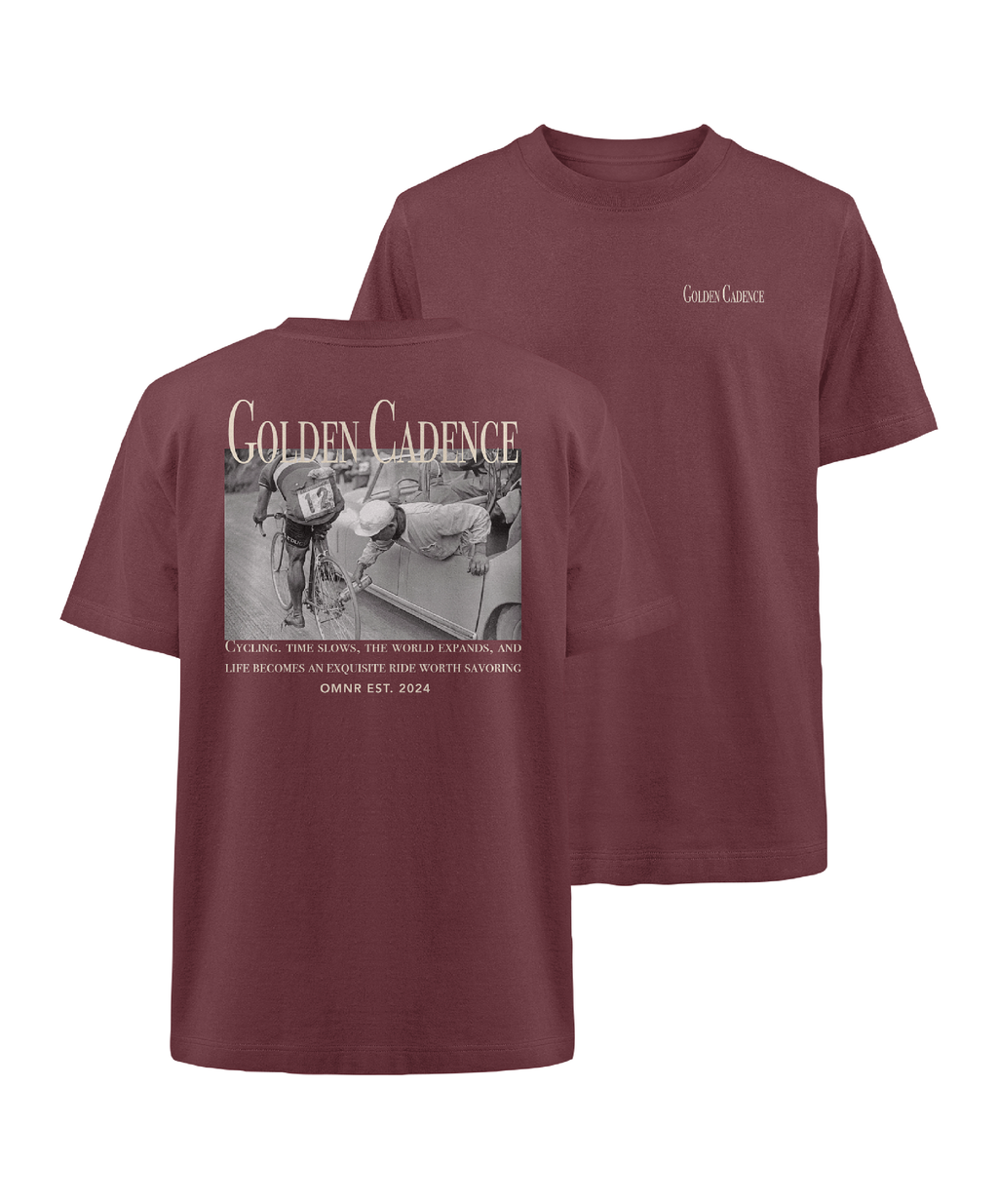 Golden Cadence - Oversized T-Shirt