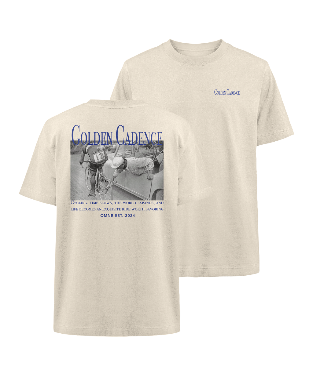 Golden Cadence - Oversized T-Shirt