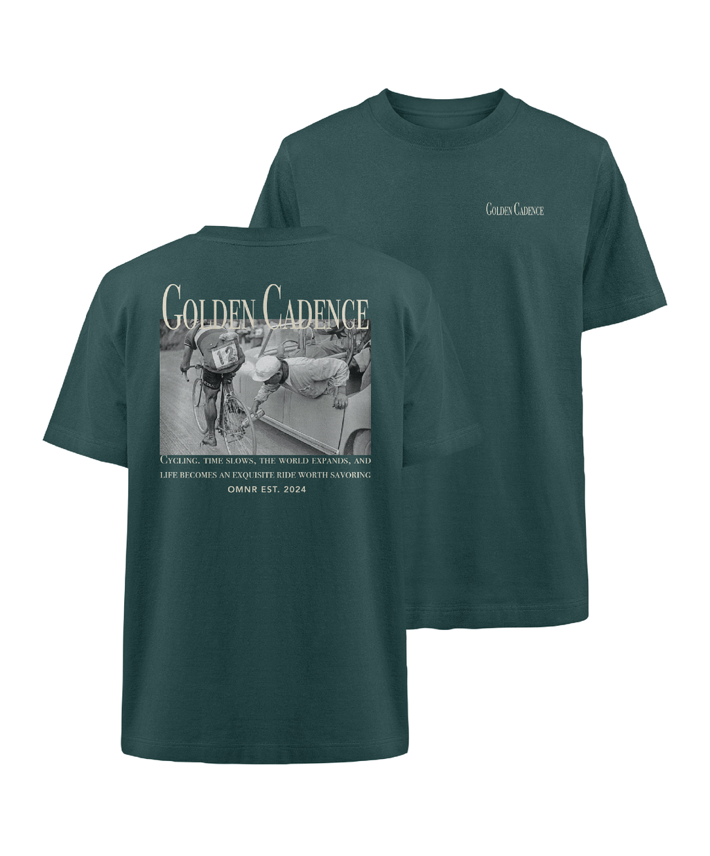 Golden Cadence - Oversized T-Shirt