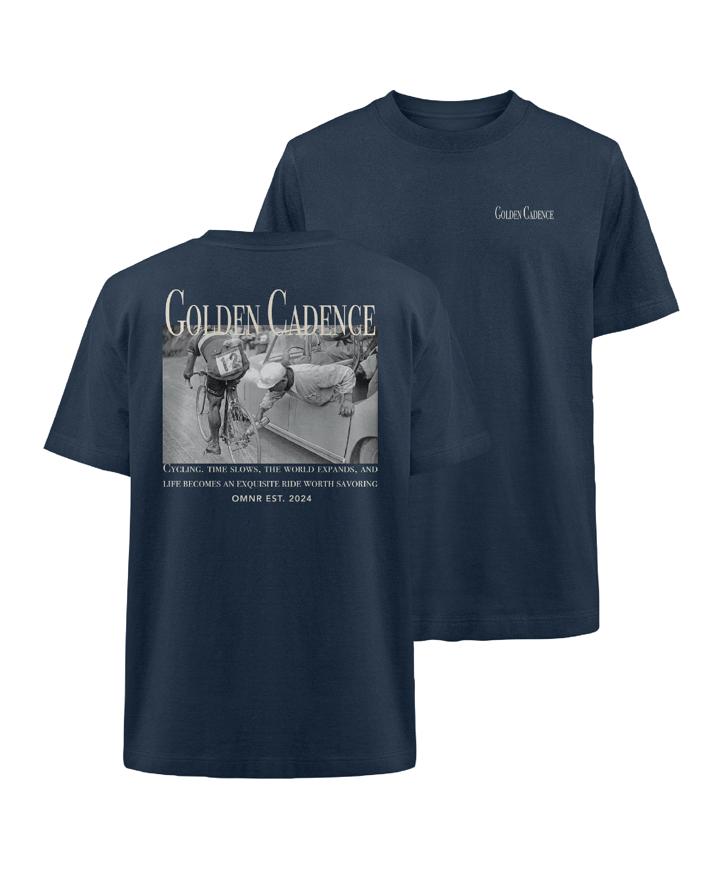 Golden Cadence - Oversized T-Shirt