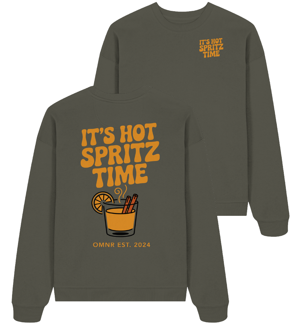 It's Hot Spritz Time - Oversize Sweatshirt