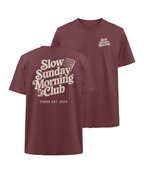 Slow Sunday Morning Club - Oversized T-Shirt