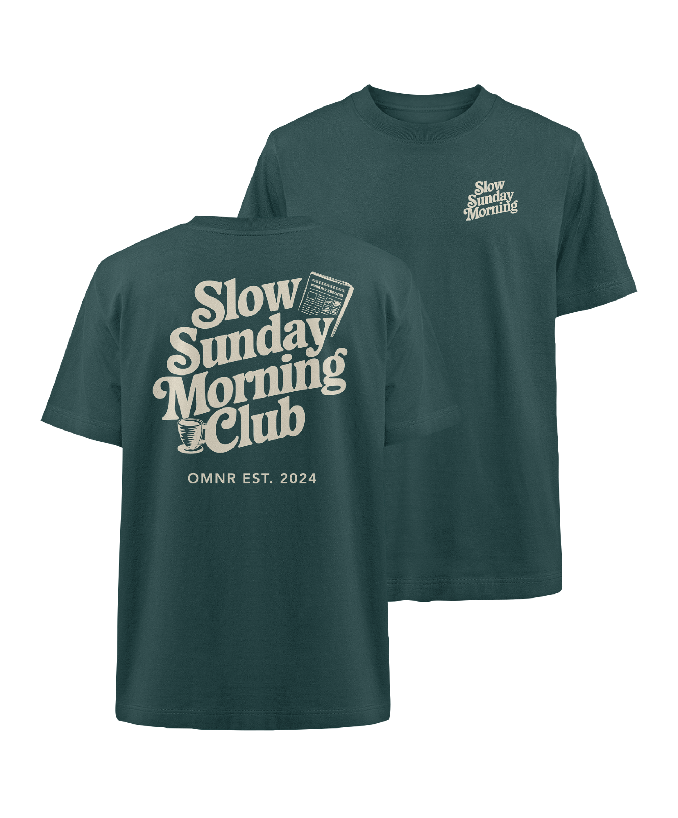 Slow Sunday Morning Club - Oversized T-Shirt